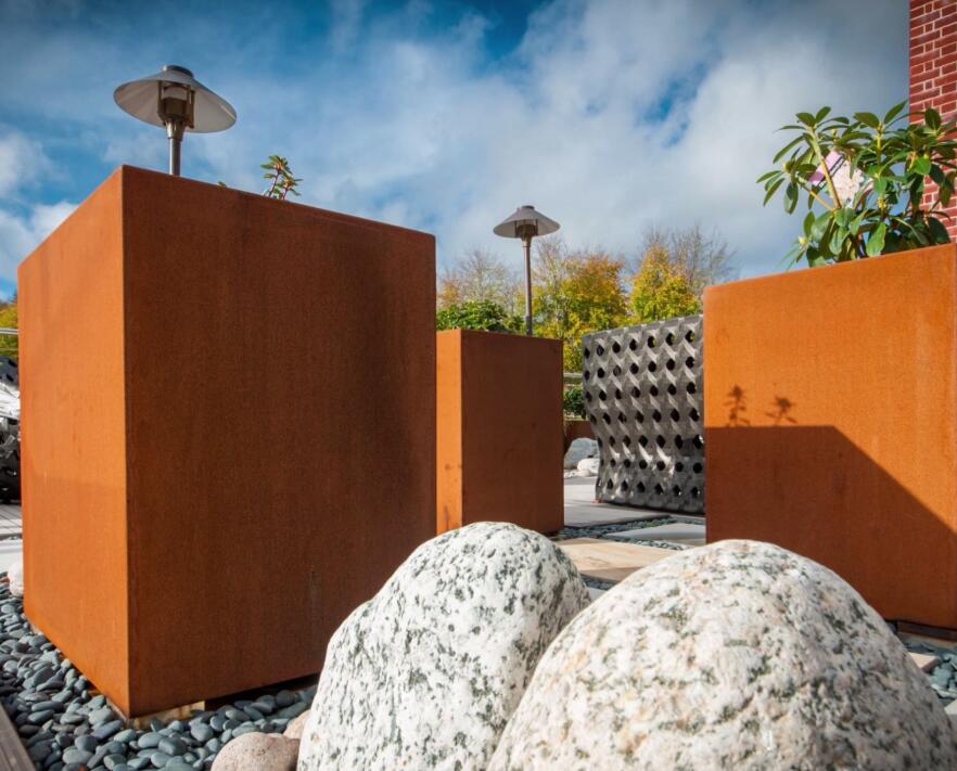 洮北锈钢板花箱