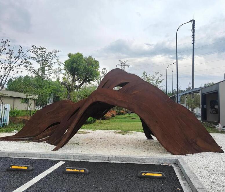 洮北耐候钢板造型